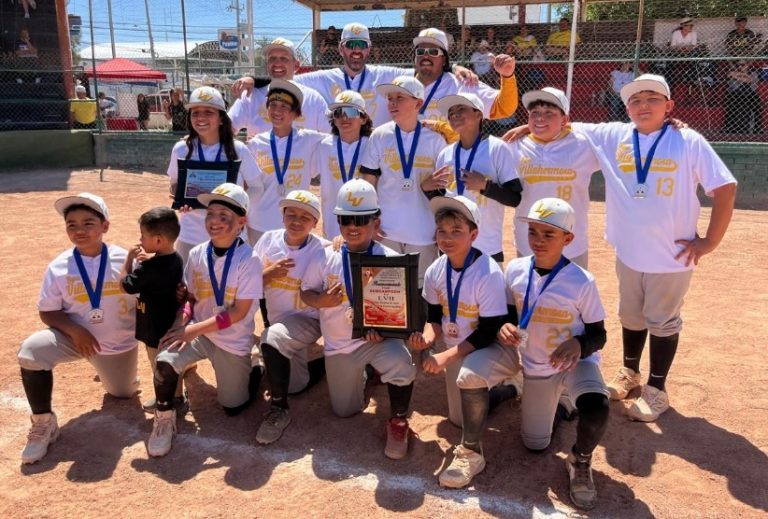 Liga Villahermosa subcampeón nacional de beisbol categoría 9-10 años