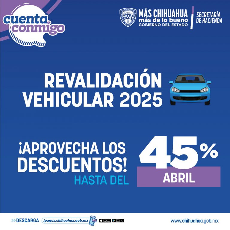 Invita Hacienda a aprovechar último día de descuento por pronto pago en Revalidación Vehicular