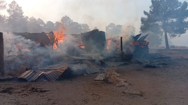 Trabaja Protección Civil del Estado en coordinación con Sedena para atender incendio en Guerrero