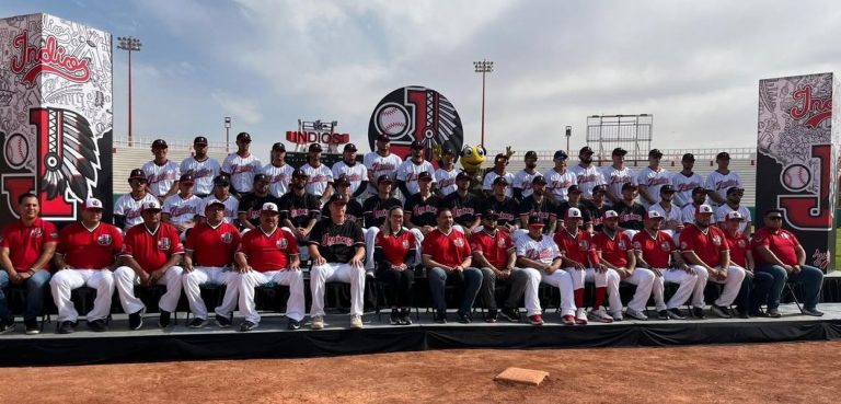 Arrancan Indios de Juárez con foto la temporada de beisbol