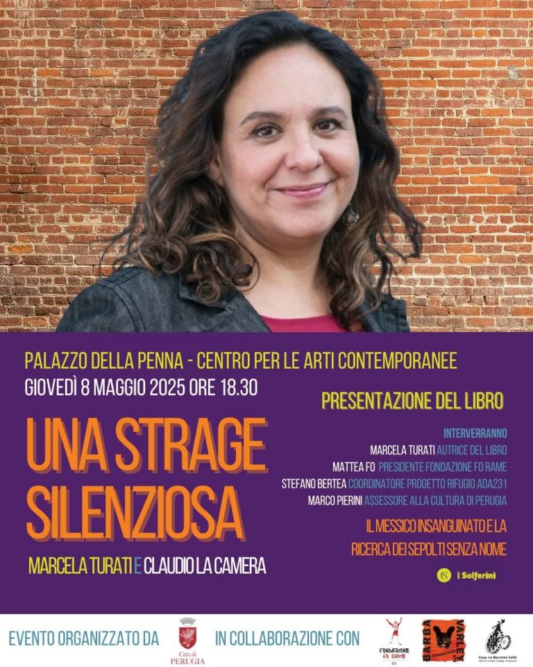 Marcella Turati Presentará libro en Italia