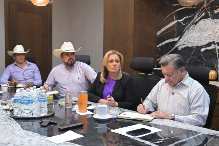 Maru Campos y Gobierno Federal analizan soluciones para reanudar exportaciones de ganado a Estados Unidos