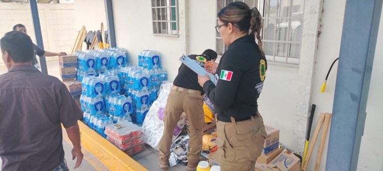 Entrega Protección Civil Estatal apoyos a brigadistas forestales en el municipio de Madera