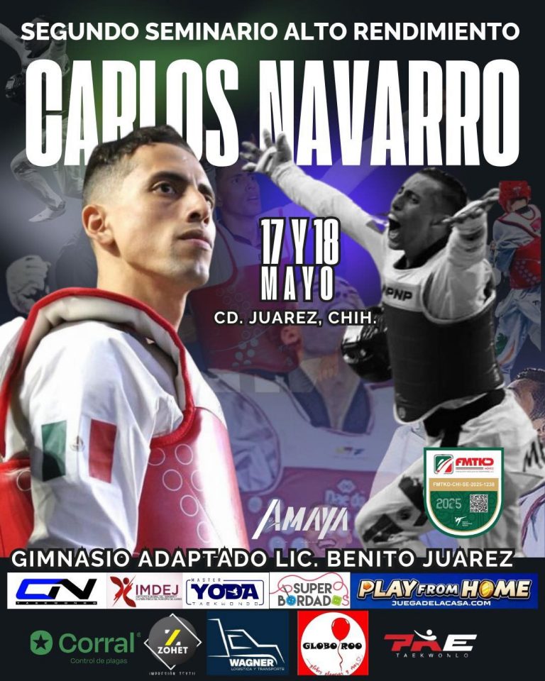 Transmite taekwondoin secretos de tatami a niños y jóvenes