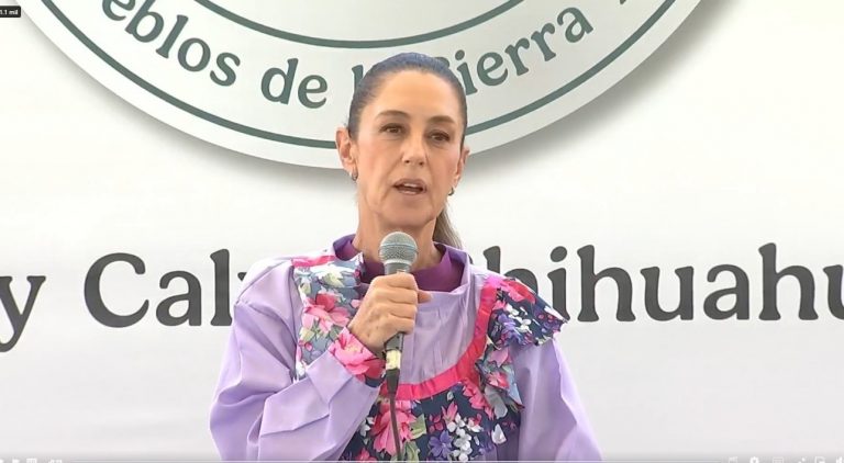Entrega presidenta Sheinbaum tierras a comunidades de la Tarahumara