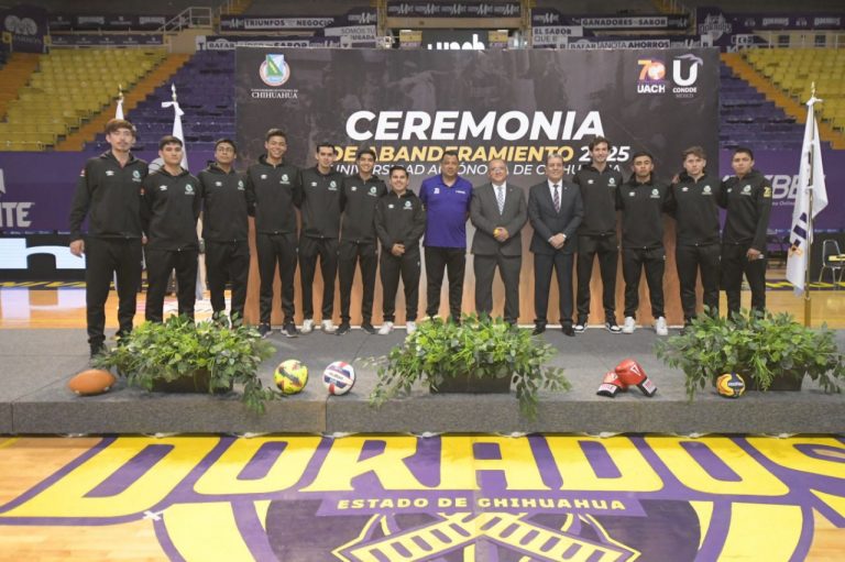 La UACH abandera la delegación de 331 atletas rumbo a la Universiada Nacional 2025