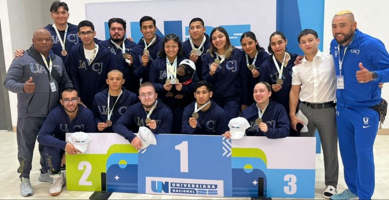 Brillan halteristas y judokas de Indios UACJ en Universiada Nacional