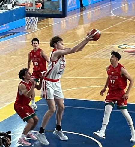 Jeremy Gohier la ‘torre canadiense” de 2.29 mts. que apunta a la NBA