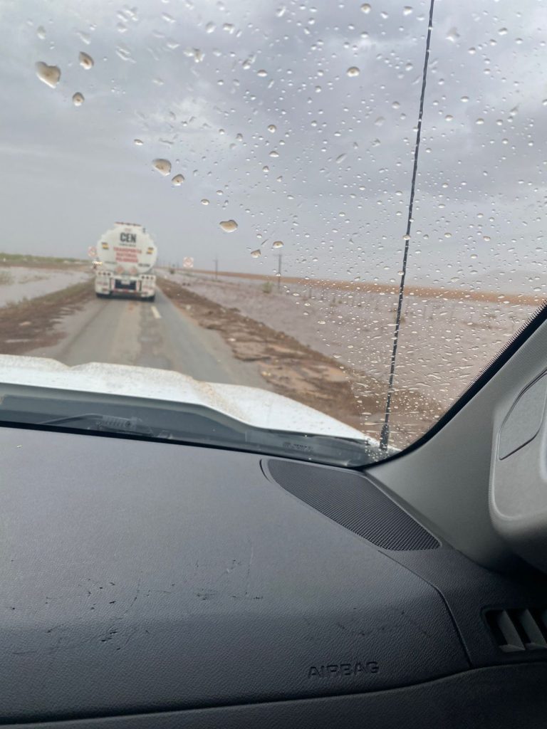 Emite Protección Civil Estatal alerta preventiva por inundación en tramo de la carretera Chihuahua–Juárez