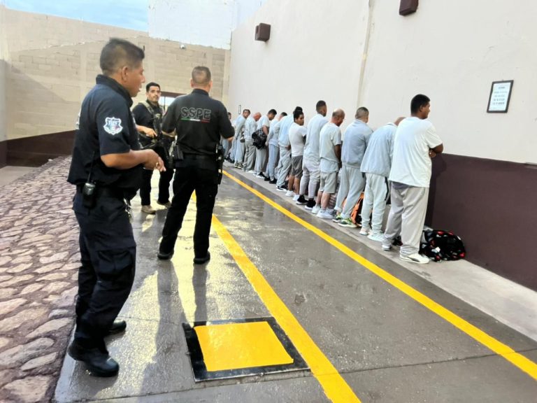 Realiza SSPE el traslado de 85 personas privadas de la libertad en Chihuahua
