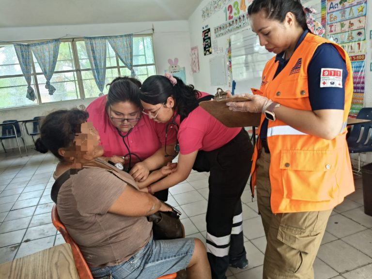Brinda Secretaría de Salud atención a zonas afectadas por las lluvias en Ciudad Juárez