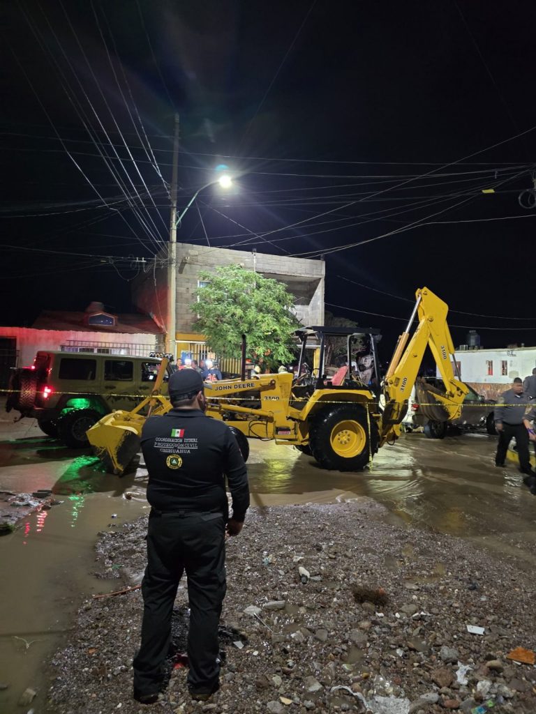 Activan Plan DN III en Chihuahua capital tras fuertes lluvias