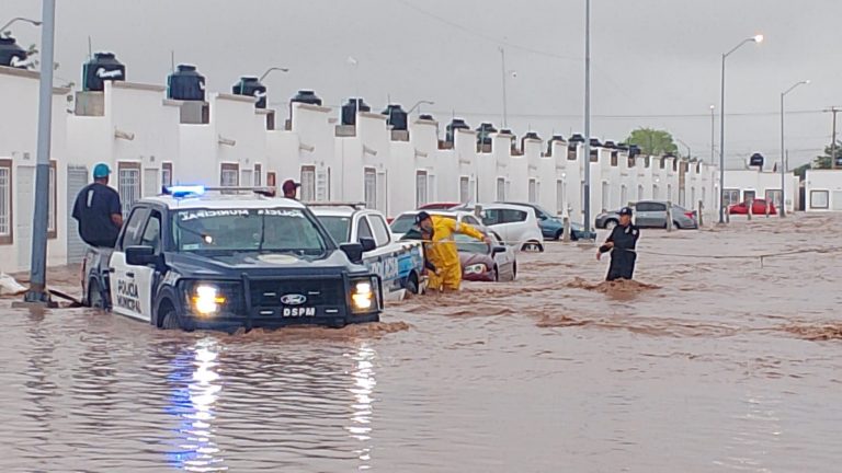 Atendió Gobierno Municipal incidentes por lluvias durante la madrugada