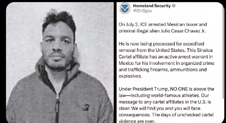 Cae el boxeador Julio César Chávez en Estados Unidos y es deportado