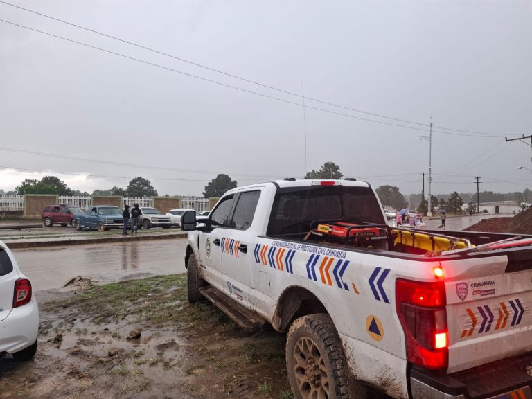 Mantiene Protección Civil Estatal alerta preventiva por pronóstico de lluvias fuertes este fin de semana
