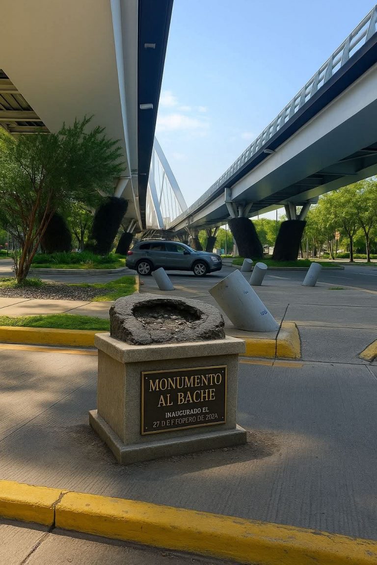 Tiene Guadalajara su monumento al bache