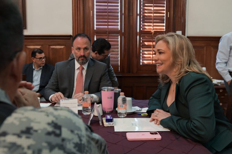 Maru Campos encabeza mesa de seguridad: Acuerdan fortalecer estrategia en Ciudad Juárez y otras regiones