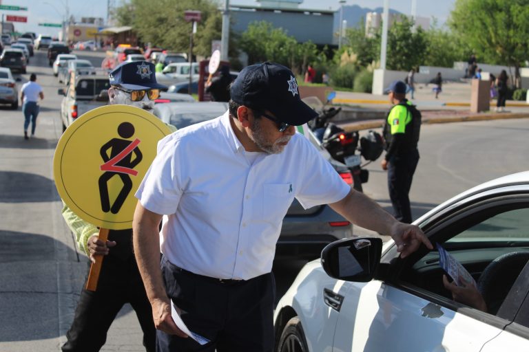 Continúa SSPE en tareas de proximidad sobre nueva Ley de Movilidad en la capital