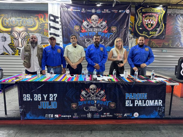 Exhorta Movilidad de la SSPE a mantener la tranquilidad durante el XIV Unión Biker Fest 2025