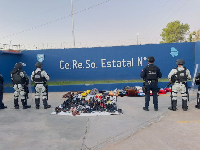 Realiza SSPE inspección al interior del Cereso No.5 de Nuevo Casas Grandes