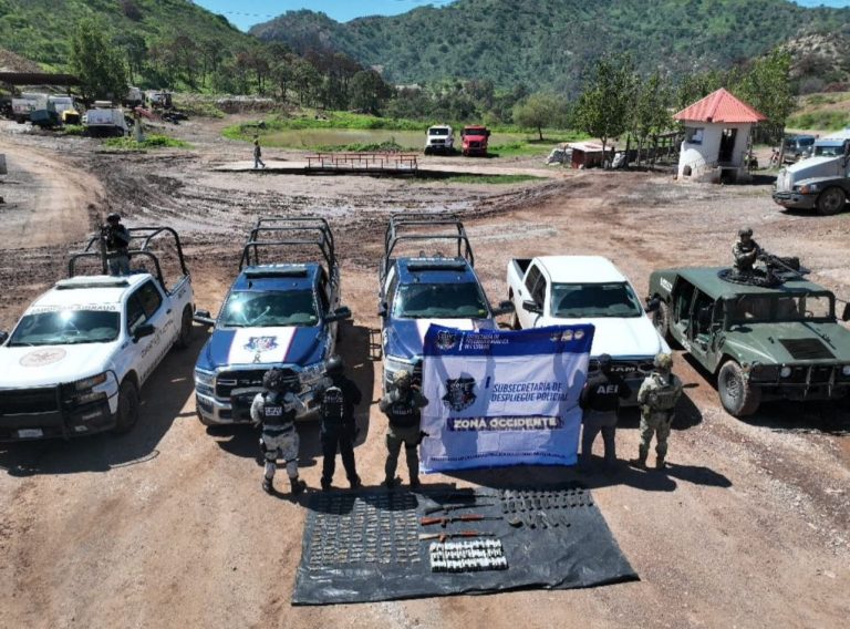 Asegura SSPE armamento tras agresión a personal de Defensa en la sierra de Moris