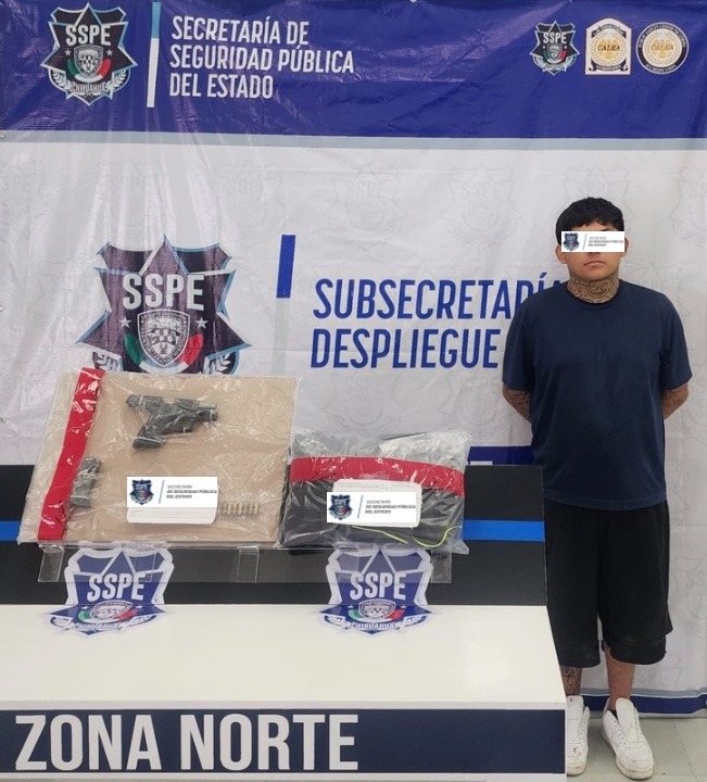 Detiene SSPE a presunto responsable de homicidio y tentativa de homicidio en Ciudad Juárez