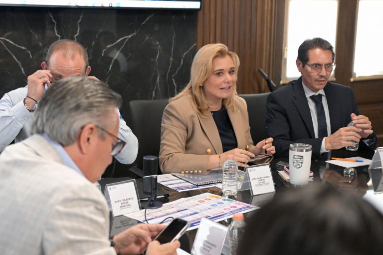 Maru Campos revisa con gabinete avance de estrategia contra el sarampión