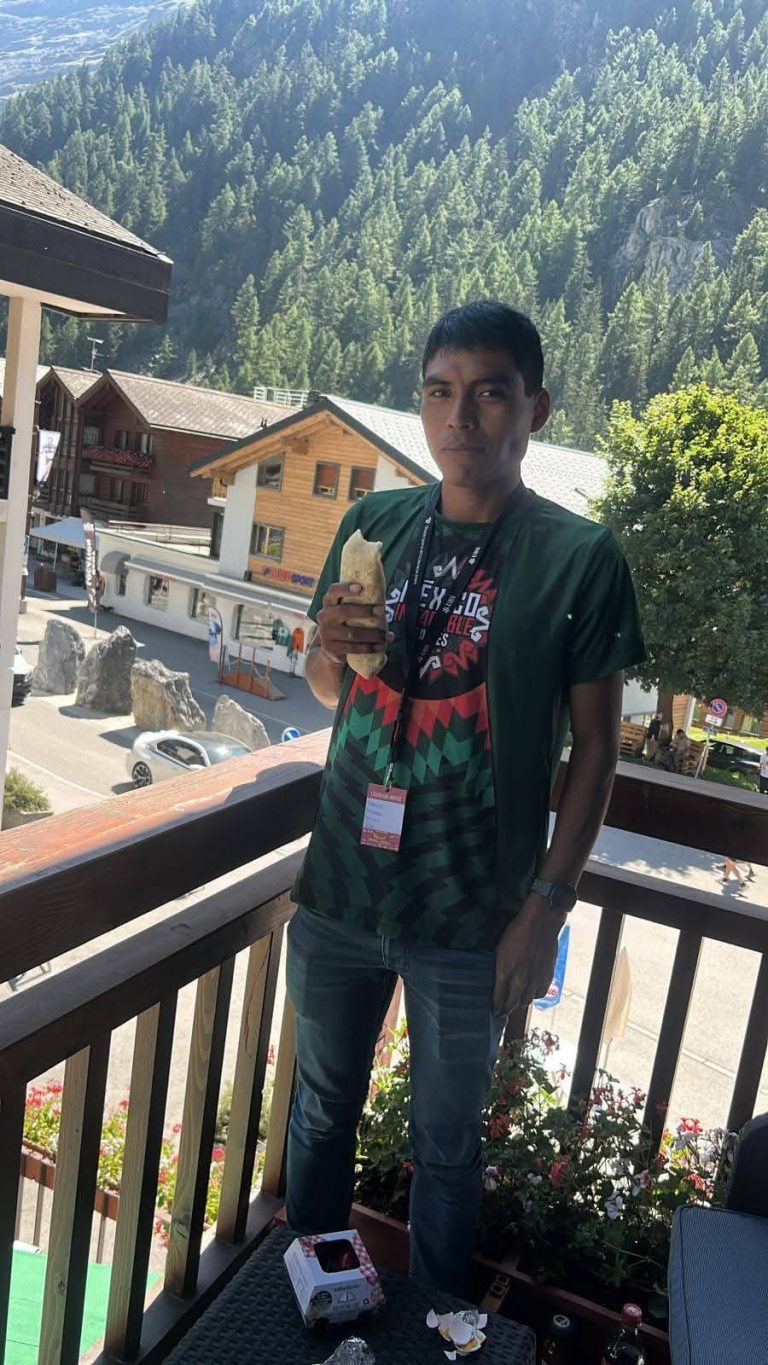 Se prepara Toño, hermano de Lorena, para correr en Suiza