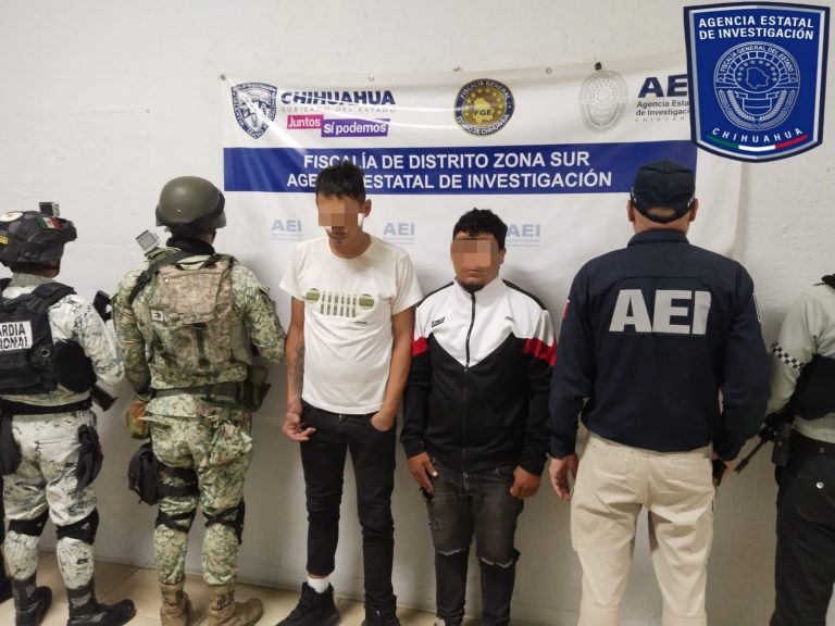 Rescató Célula BOI a paramédicos secuestrados en Chihuahua y detuvo a dos presuntos implicados