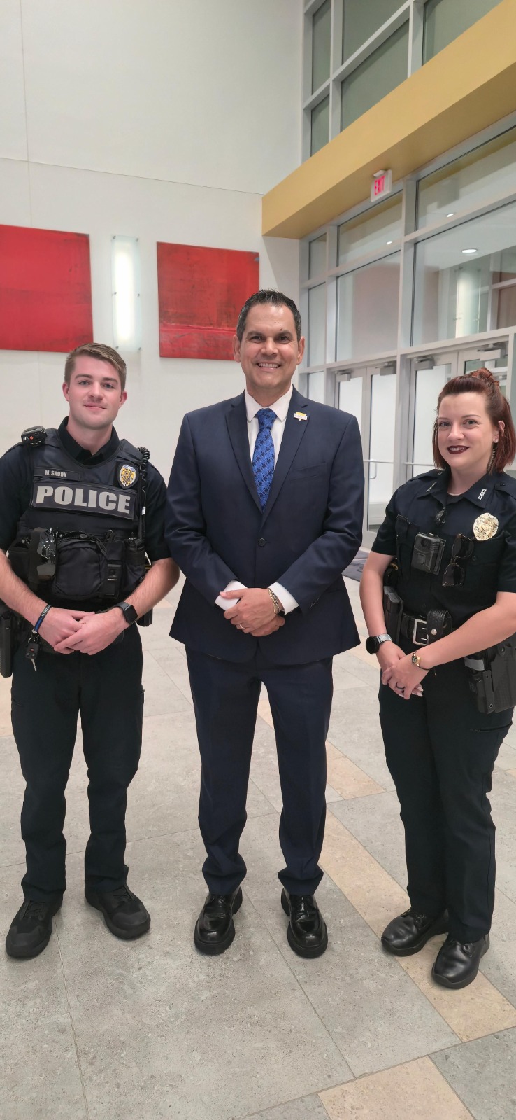 Participa secretario de Seguridad Pública en evaluación internacional de policías ante CALEA