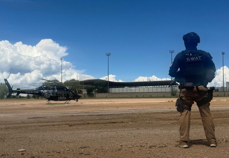 Refuerza SSPE seguridad en Cuauhtémoc con despliegue terrestre, aéreo y con tecnología