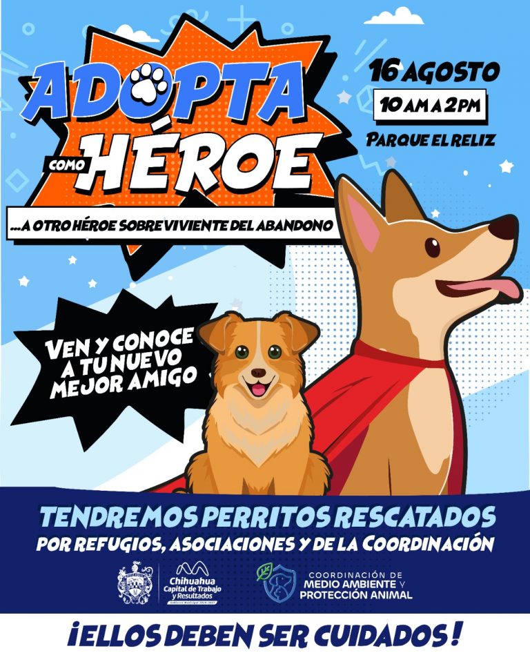 ¡Adopta como héroe!