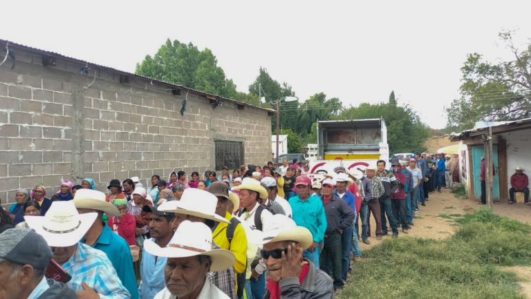 Vacunan contra el sarampión a habitantes de cinco municipios de la Sierra Tarahumara