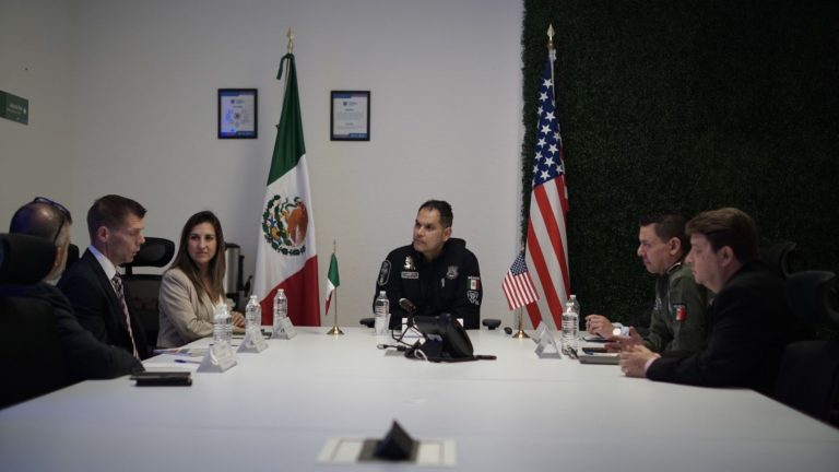 Sostiene SSPE reunión con autoridades de EUA para fortalecer colaboración en seguridad
