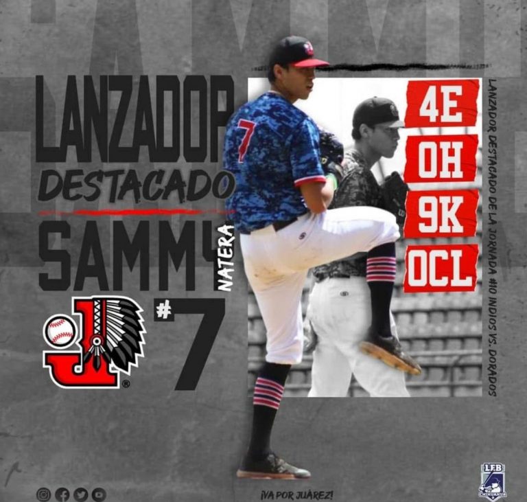 INDIOS TRAEN CON QUÉ, NADA MÁS TIENEN QUE HACERLO”: SAM NATERA JR.