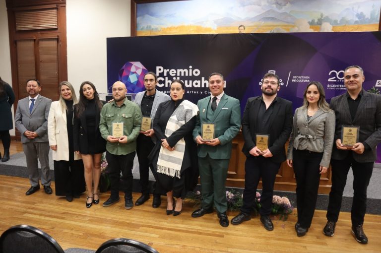 Anuncia Estado ganadores del Premio Chihuahua Vanguardia en Artes y Ciencias