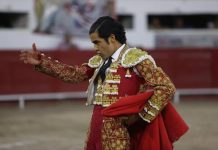 TOROS EN JUÄREZ: SAN ROMÁN ‘ENTRA AL QUITE’ POR EL ESPAÑOL ANTONIO FERRERA