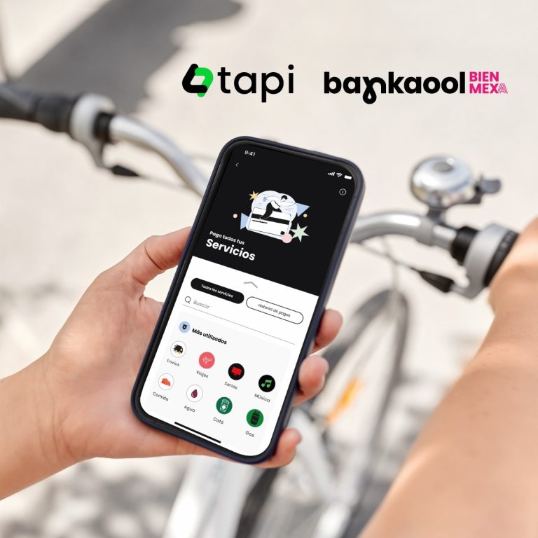 tapi y Bankaool se unen para ofrecer pagos digitales de servicios sin comisiones en México