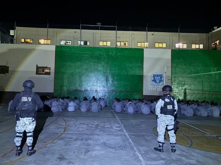 Inspecciona SSPE estancias al interior del Cereso No.7 de Cuauhtémoc