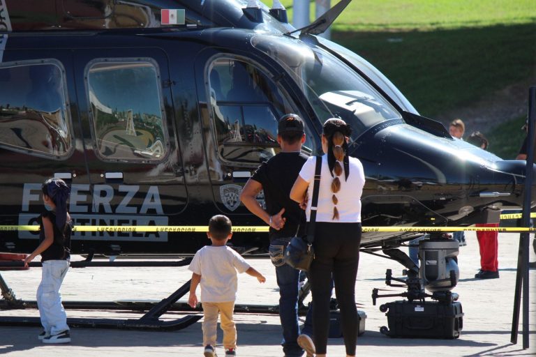 Realiza SSPE exhibición aérea en El Palomar