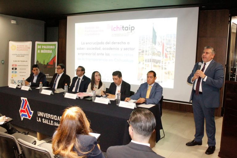 Realizan ICHITAIP y CPC conversatorio “La encrucijada del derecho a saber: Sociedad, academia y sector privado ante los nuevos retos de la transparencia en Chihuahua”
