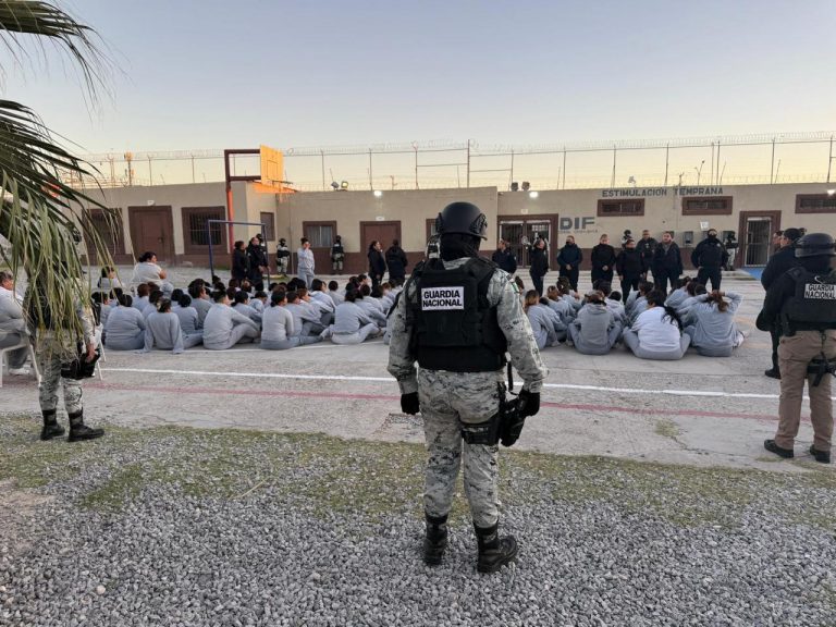 Despliega Policía del Estado revisión extraordinaria en Cereso Femenil No.2 de Ciudad Juárez