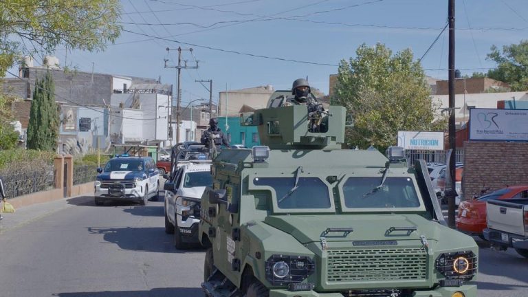 Supervisa Secretario Gilberto Loya operativo de seguridad en Parral