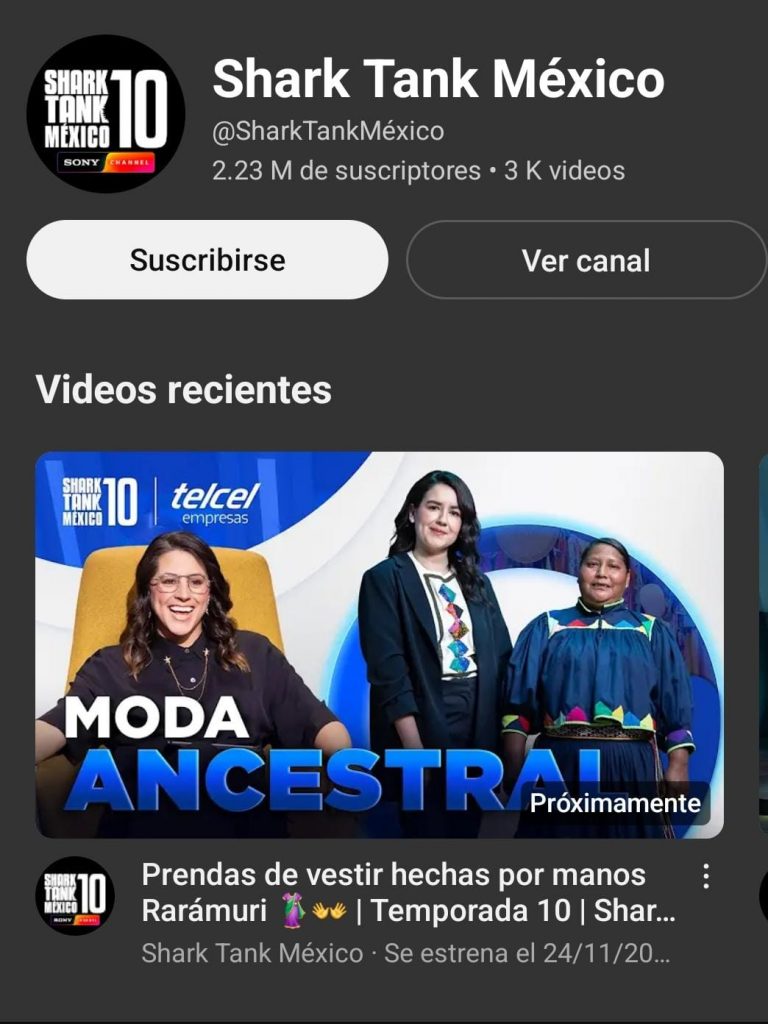 Empresa con raíces rarámuri estará hoy en el programa Shark Tank México