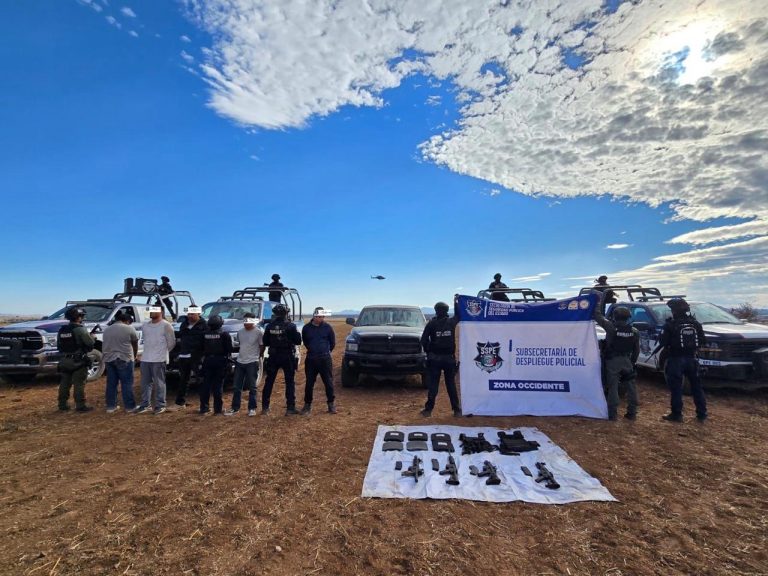 Detiene SSPE a grupo armado tras operativo en Gran Morelos