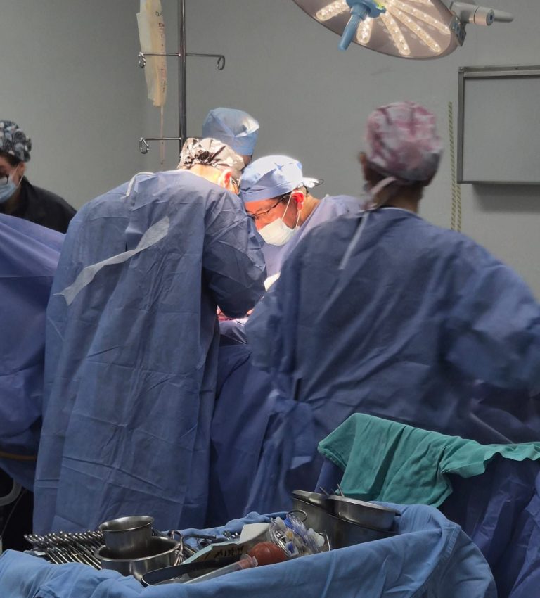 Realizan primera donación multiorgánica del año en el Hospital Central