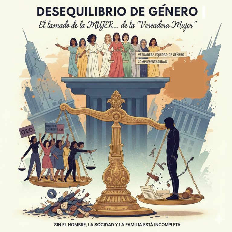 Desequilibrio de GeneroEl llamado de la MUJER,… de la «Verdadera Mujer»
