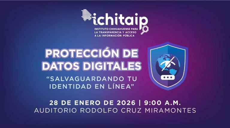 Conmemorará ICHITAIP el Día Internacional de la Protección de Datos, el próximo 28 de enero