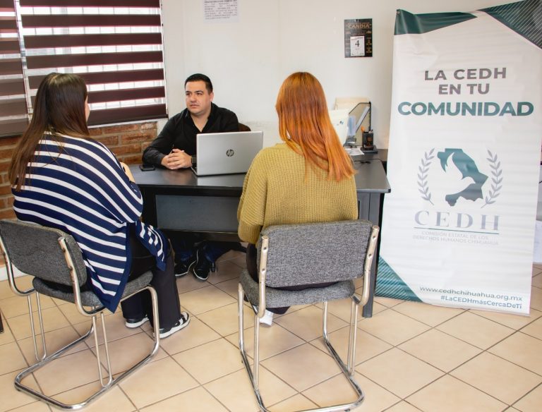 Oficinas itinerantes de la CEDH esta semana en Camargo, Guerrero, Jiménez y Madera