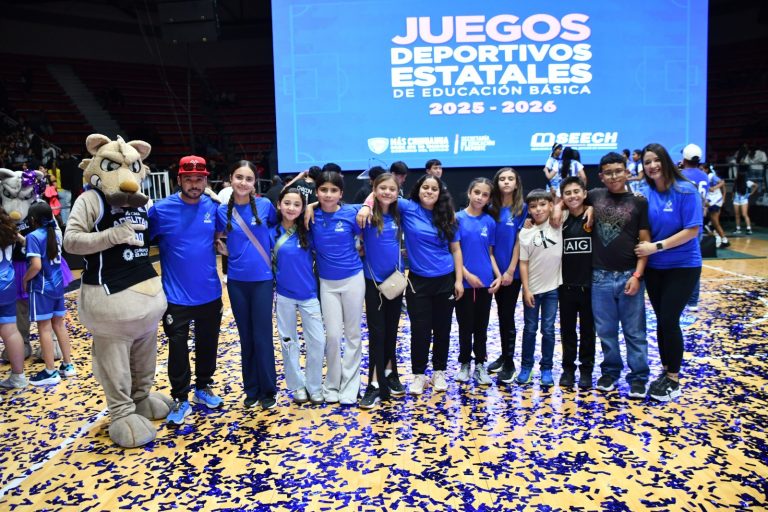 IMPACTANTE: Más de 3 mil estudiantes arrancan los juegos deportivos estatales de educación básica